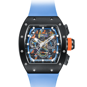 CM011 Carbon Blue Orange