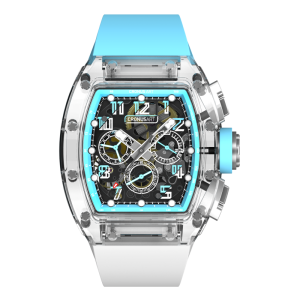 CM08 Chrono Sapphire White Blue