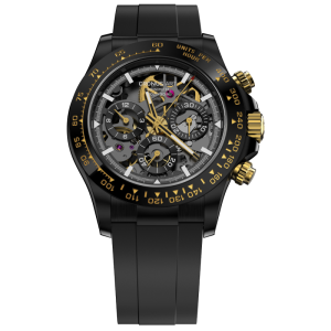Daytona Skeleton Black Gold