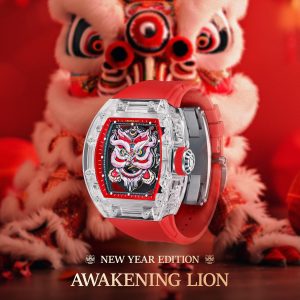 Lion Scarllet Red