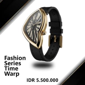 Ladies Time Wrap Gold