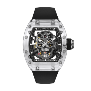Skull Gemstone Black Sapphire